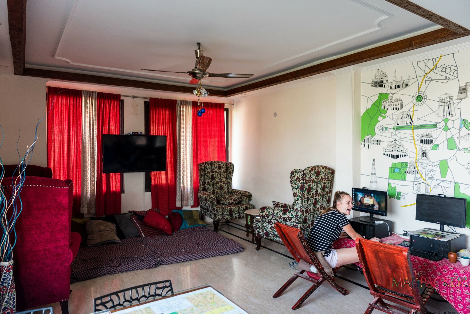 Albergue Madpackers Delhi Nueva Delhi Exterior foto